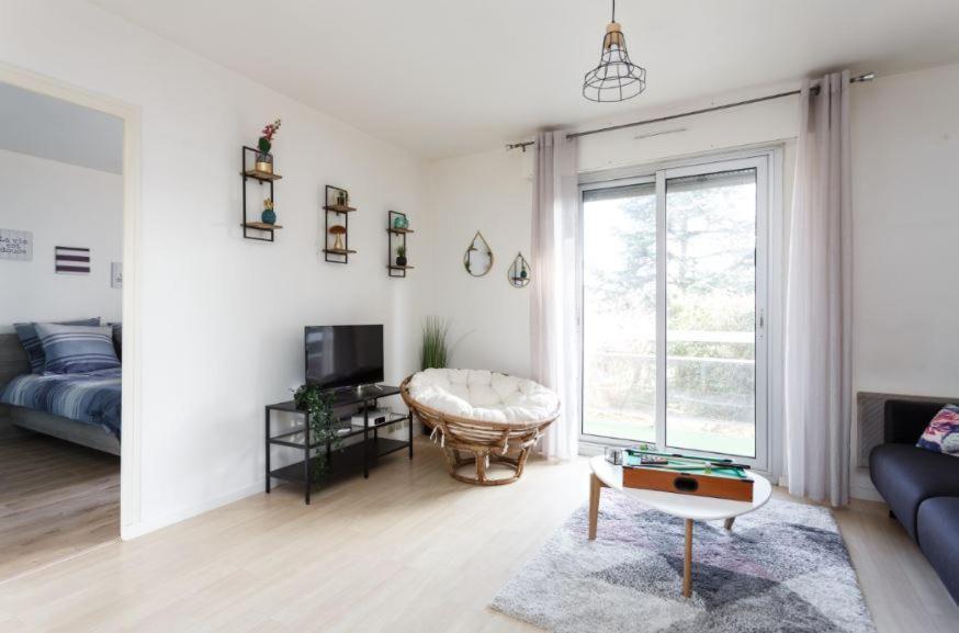 Appartement Cozy: 10/15 Min Des Champs Elysee 萨特鲁维尔 外观 照片